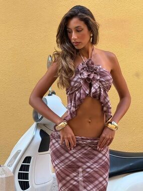 Outcast ALBA TOP BURGUNDY size xs nwt